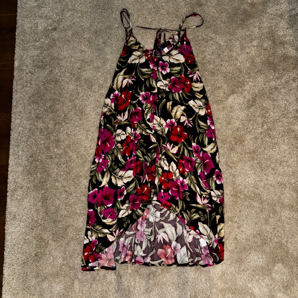 Floral Halter Dress